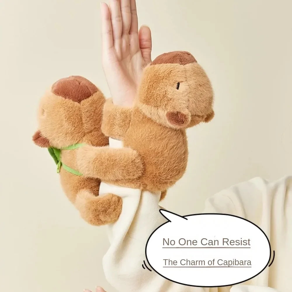 🐾 Adorable Capybara Plush Wrist Toy – Soft, Cuddly & Fun! 🐾