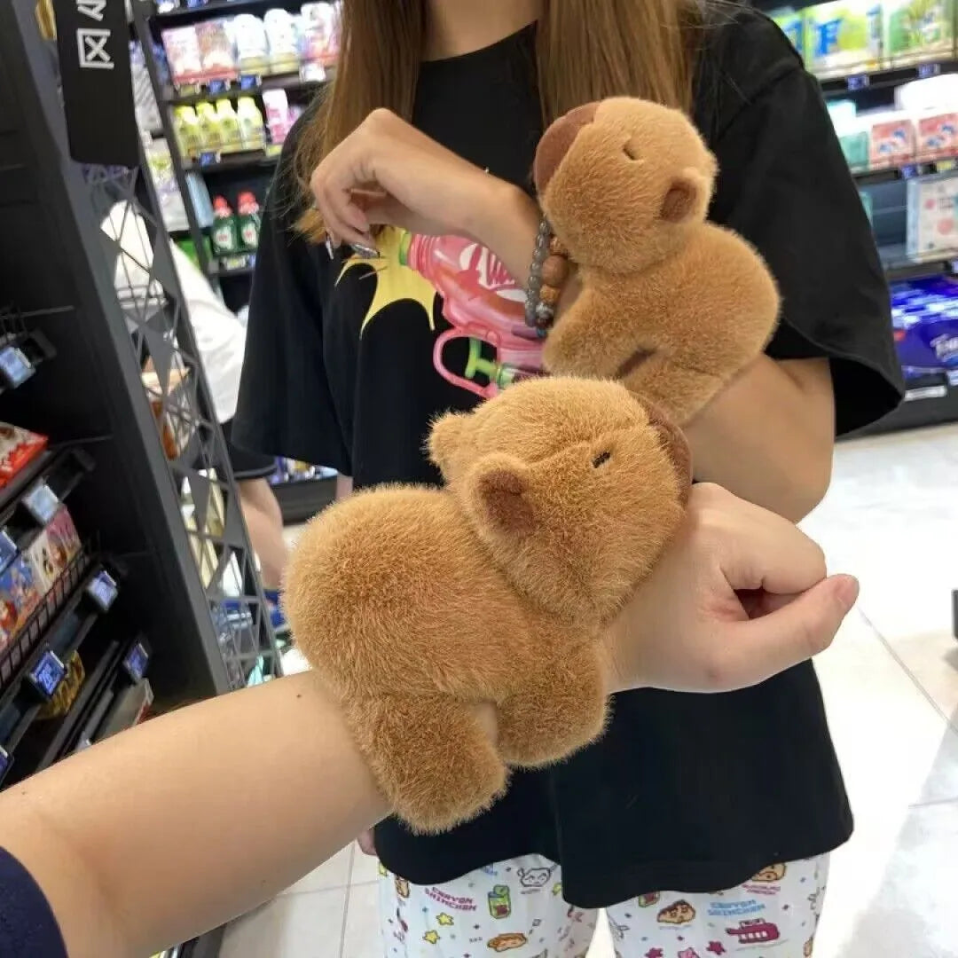 🐾 Adorable Capybara Plush Wrist Toy – Soft, Cuddly & Fun! 🐾
