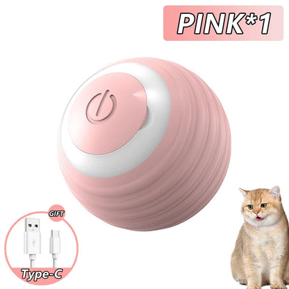 🐾 Smart Rolling Cat Toy – The Ultimate Playtime Companion! 🐾