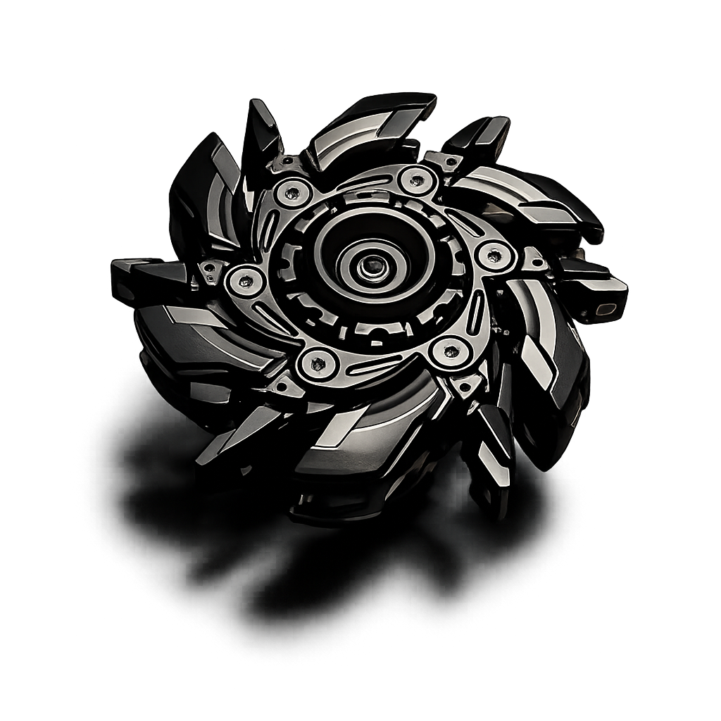 🔩 EDC Mechanical Metal Fidget Spinner – Open Armor Spinning Top 🔩