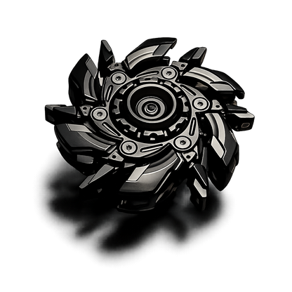 🔩 EDC Mechanical Metal Fidget Spinner – Open Armor Spinning Top 🔩